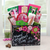 gift for her, spa gift basket, pamper gift basket, spa basket